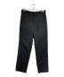 BLACK COMME des GARCONS（ブラックコムデギャルソン）の古着「ポリエステル縮絨ドッキングパンツ」｜ブラック