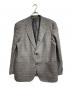 BOSS（ボス）の古着「チェックテーラードジャケット/Check Tailored Jacket」｜グレー