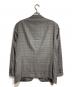 BOSS (ボス) チェックテーラードジャケット/Check Tailored Jacket グレー サイズ:54：15000円