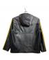 glamb (グラム) hide (ヒデ) フェイクレザーラインパーカー/Faux leather lined hoodie ブラック×グレー サイズ:L：22000円