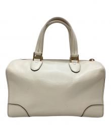 Valextra（ヴァレクストラ）の古着「バビラボストンバッグ/Babila Boston Bag」｜ホワイト