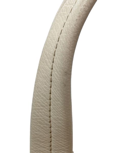 Valextra（ヴァレクストラ）Valextra (ヴァレクストラ) バビラボストンバッグ/Babila Boston Bag ホワイトの古着・服飾アイテム