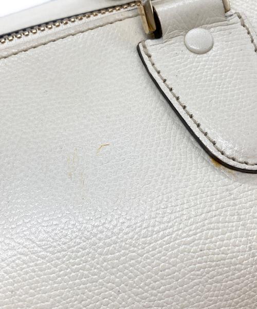 Valextra（ヴァレクストラ）Valextra (ヴァレクストラ) バビラボストンバッグ/Babila Boston Bag ホワイトの古着・服飾アイテム