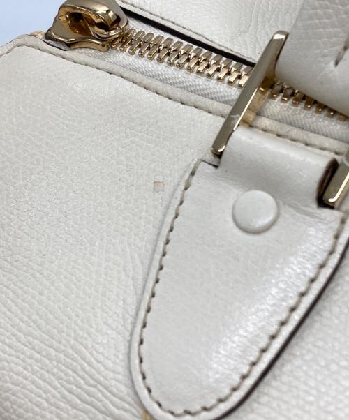 Valextra（ヴァレクストラ）Valextra (ヴァレクストラ) バビラボストンバッグ/Babila Boston Bag ホワイトの古着・服飾アイテム