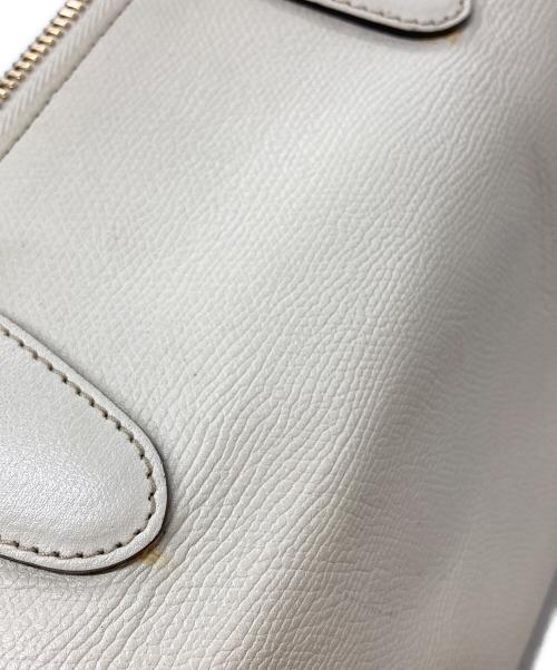 Valextra（ヴァレクストラ）Valextra (ヴァレクストラ) バビラボストンバッグ/Babila Boston Bag ホワイトの古着・服飾アイテム