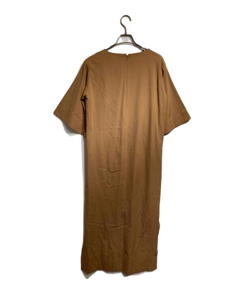 LOKITHO（ロキト）LOKITHO (ロキト) CORD EMBROIDERY DRESS/コード刺繍（刺しゅう）ワンピース ブラウン サイズ:2の古着・服飾アイテム