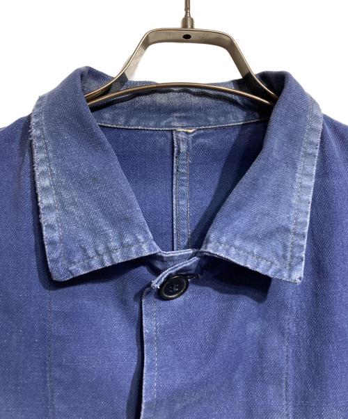 AU MOLINEL（オモリネル）AU MOLINEL (オモリネル) フレンチワークジャケット/French Work Jacket ブルー サイズ:不明の古着・服飾アイテム