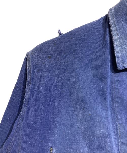 AU MOLINEL（オモリネル）AU MOLINEL (オモリネル) フレンチワークジャケット/French Work Jacket ブルー サイズ:不明の古着・服飾アイテム