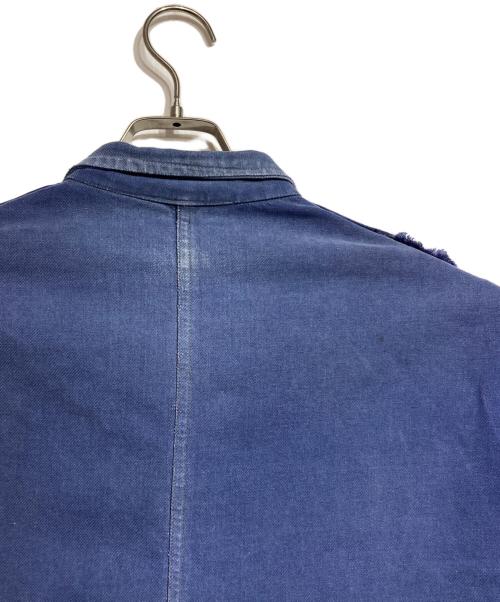 AU MOLINEL（オモリネル）AU MOLINEL (オモリネル) フレンチワークジャケット/French Work Jacket ブルー サイズ:不明の古着・服飾アイテム