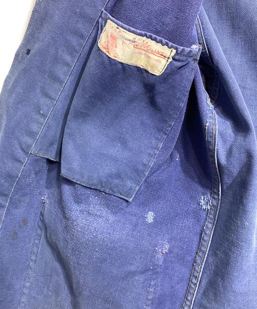 AU MOLINEL（オモリネル）AU MOLINEL (オモリネル) フレンチワークジャケット/French Work Jacket ブルー サイズ:不明の古着・服飾アイテム