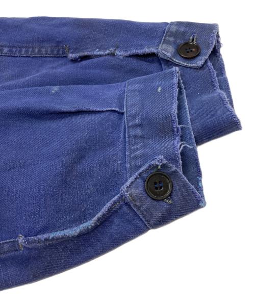 AU MOLINEL（オモリネル）AU MOLINEL (オモリネル) フレンチワークジャケット/French Work Jacket ブルー サイズ:不明の古着・服飾アイテム