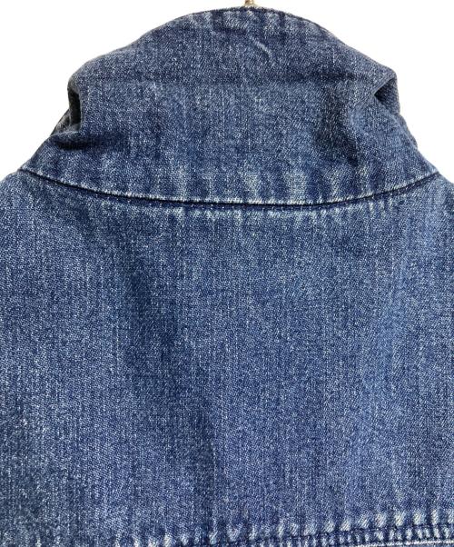 I.S. ISSEY MIYAKE（イッセイ ミヤケ）I.S. ISSEY MIYAKE (イッセイ ミヤケ) ノースリーブデニムワンピース/Sleeveless denim dress ネイビー サイズ:9の古着・服飾アイテム