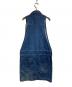 I.S. ISSEY MIYAKE (イッセイ ミヤケ) ノースリーブデニムワンピース/Sleeveless denim dress ネイビー サイズ:9：15000円