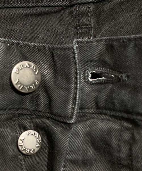 PRADA（プラダ）PRADA (プラダ) ブラックデニムパンツ/Black Denim Pants ブラック サイズ:30の古着・服飾アイテム