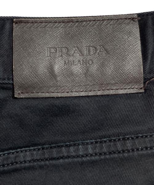PRADA（プラダ）PRADA (プラダ) ブラックデニムパンツ/Black Denim Pants ブラック サイズ:30の古着・服飾アイテム