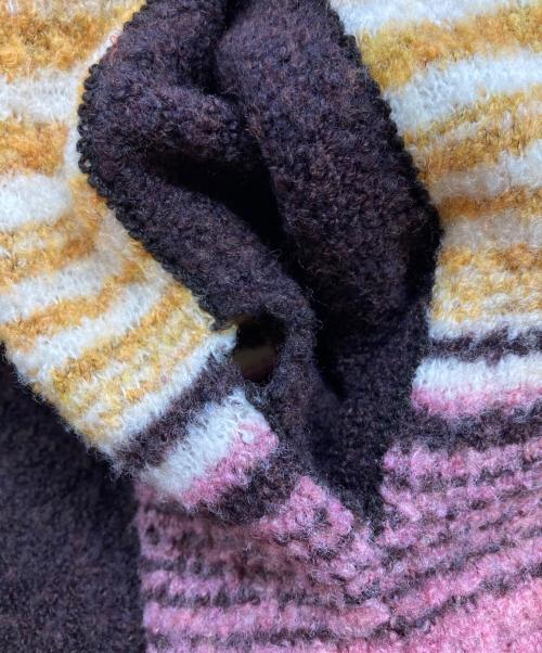 KIKO KOSTADINOV（キコ・コスタディノフ）KIKO KOSTADINOV (キコ・コスタディノフ) KETRA HOODIE/ケトラ・フーディー ブラウン サイズ:52の古着・服飾アイテム