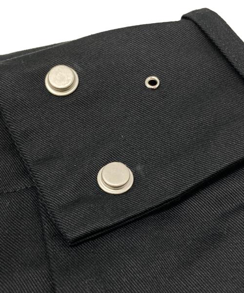 sairenssei（サイレンセイ）sairenssei (サイレンセイ) WIDE-BELT PLEATED PANTS/ワイドベルトプリ―テッドパンツ ブラック サイズ:Lの古着・服飾アイテム