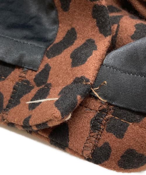 WACKO MARIA（ワコマリア）WACKO MARIA (ワコマリア) ショールカラーレオパードコート/Shawl collar leopard coat ブラウン サイズ:Mの古着・服飾アイテム