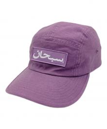SUPREME（シュプリーム）の古着「Arabic Logo Camp Cap」｜パープル