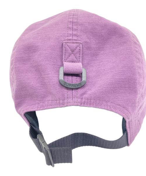 SUPREME（シュプリーム）Supreme (シュプリーム) Arabic Logo Camp Cap パープルの古着・服飾アイテム