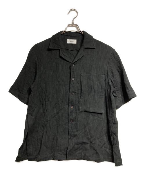 TAAKK（ターク）TAAKK (ターク) OPEN COLLAR SHIRTS/オープンカラーシャツ ブラック サイズ:3の古着・服飾アイテム