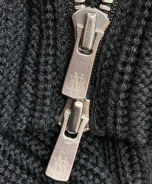 BATONER（バトナ―）BATONER (バトナ―) STUDIOUS (ステュディオス) 別注 OVERSIZE DRIVERS KNIT/ドライバーズニット ブラック サイズ:2の古着・服飾アイテム