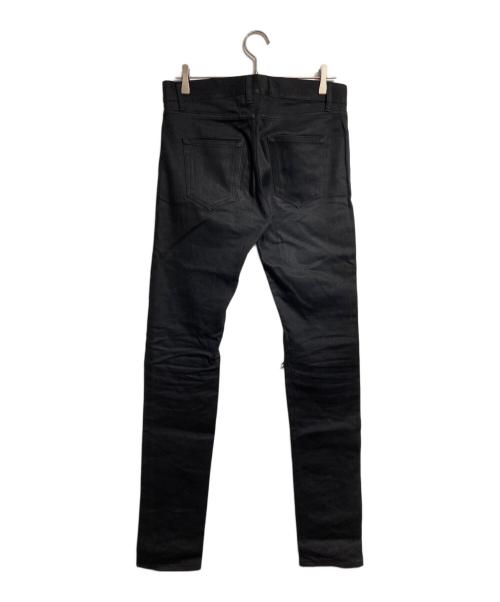 Saint Laurent Paris（サンローランパリ）Saint Laurent Paris (サンローランパリ) ダメージ加工スキニーデニムパンツ/Distressed Skinny Denim Pants ブラック サイズ:29の古着・服飾アイテム