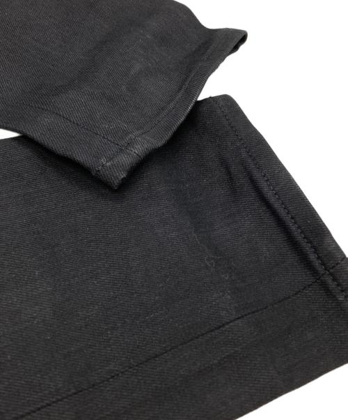 Saint Laurent Paris（サンローランパリ）Saint Laurent Paris (サンローランパリ) ダメージ加工スキニーデニムパンツ/Distressed Skinny Denim Pants ブラック サイズ:29の古着・服飾アイテム