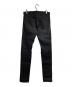 Saint Laurent Paris (サンローランパリ) ダメージ加工スキニーデニムパンツ/Distressed Skinny Denim Pants ブラック サイズ:29：25000円
