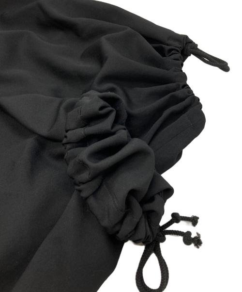 Yohji Yamamoto pour homme（ヨウジヤマモト プールオム）Yohji Yamamoto pour homme (ヨウジヤマモト プールオム) ウールギャババルーン紐パンツ/Wool Gabardine Balloon Drawstring Pants ブラック サイズ:3の古着・服飾アイテム
