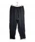 Yohji Yamamoto pour homme（ヨウジヤマモト プールオム）の古着「STRIPE COIN POCKET WIDE PANTS/ストライプ柄 コインポケット付き ワイドパンツ」｜ブラック