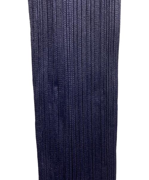 PLEATS PLEASE（プリーツプリーズ）PLEATS PLEASE (プリーツプリーズ) プリーツロングワンピース/Pleated long dress パープル サイズ:4の古着・服飾アイテム