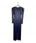 PLEATS PLEASE（プリーツプリーズ）の古着「プリーツロングワンピース/Pleated long dress」｜パープル