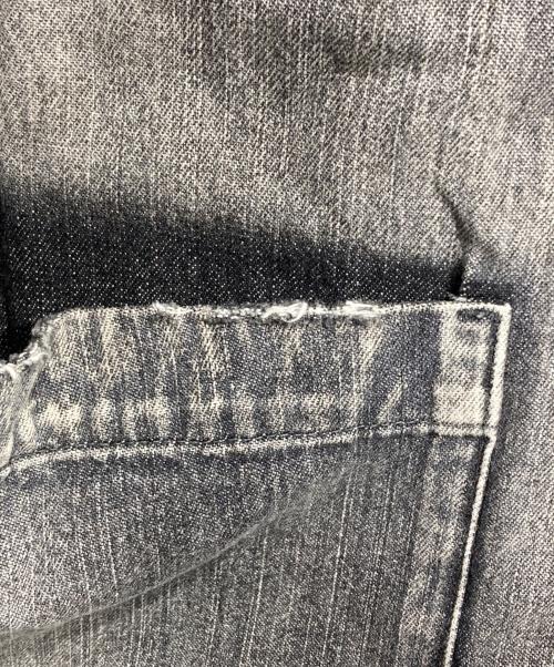 LIDnM（リドム）LIDnM (リドム) Fog Washed Chore Jacket/チョアジャケット グレー サイズ:Ｌの古着・服飾アイテム