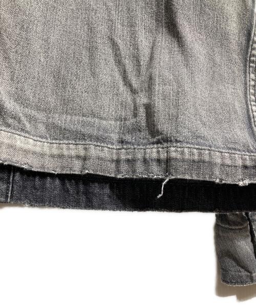 LIDnM（リドム）LIDnM (リドム) Fog Washed Chore Jacket/チョアジャケット グレー サイズ:Ｌの古着・服飾アイテム