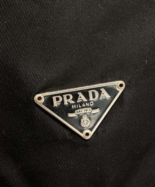 PRADA（プラダ）PRADA (プラダ) ナイロン巾着ポーチ/Nylon drawstring pouch ブラックの古着・服飾アイテム