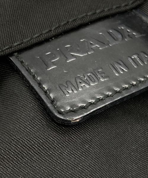 PRADA（プラダ）PRADA (プラダ) ナイロン巾着ポーチ/Nylon drawstring pouch ブラックの古着・服飾アイテム