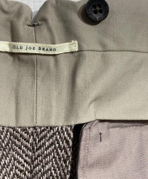 OLD JOE & Co.（オールドジョー）OLD JOE & Co. (オールドジョー) DOUBLE-PLEATED DRAPE TROUSER/ブルプリーツ・ドレープトラウザーズ ベージュ サイズ:36の古着・服飾アイテム