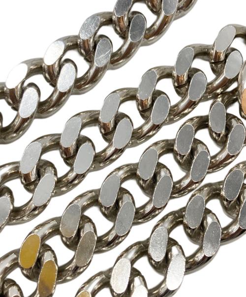 MM6 Maison Margiela（エムエムシックスメゾンマルジェラ）MM6 Maison Margiela (エムエムシックスメゾンマルジェラ) フェイクレザー トライアングル ショルダー バッグ/Triangle Shoulder Bag ベージュ サイズ:UNIの古着・服飾アイテム