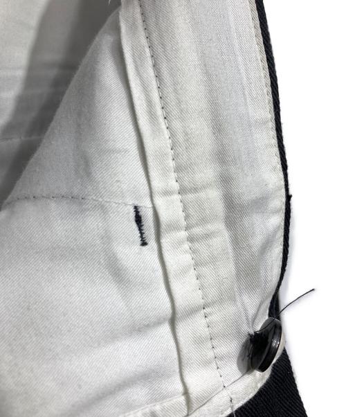 Maison Margiela（メゾンマルジェラ）Maison Margiela (メゾンマルジェラ) Wide Leg Tailored Trousers/ワイドレッグ テーラード トラウザーズ、あるいはワイドレッグ テーラードパンツ ブラック サイズ:48の古着・服飾アイテム