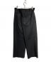 Maison Margiela (メゾンマルジェラ) Wide Leg Tailored Trousers/ワイドレッグ テーラード トラウザーズ、あるいはワイドレッグ テーラードパンツ ブラック サイズ:48：25000円