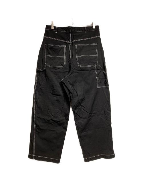 COMME des GARCONS HOMME（コムデギャルソン オム）COMME des GARCONS HOMME (コムデギャルソン オム) ナイロンスパンツイル 製品染パンツ/Nylon Pants ブラック サイズ:Mの古着・服飾アイテム