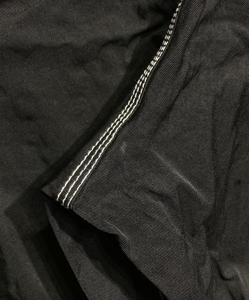 COMME des GARCONS HOMME（コムデギャルソン オム）COMME des GARCONS HOMME (コムデギャルソン オム) ナイロンスパンツイル 製品染パンツ/Nylon Pants ブラック サイズ:Mの古着・服飾アイテム