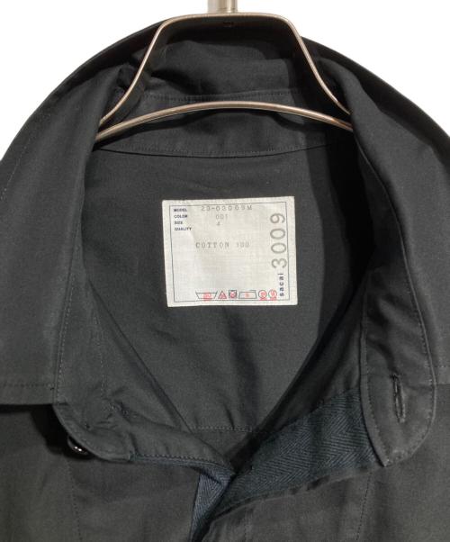 sacai（サカイ）sacai (サカイ) Cotton Poplin Shirt/コットンポプリンシャツ ブラック サイズ:4の古着・服飾アイテム