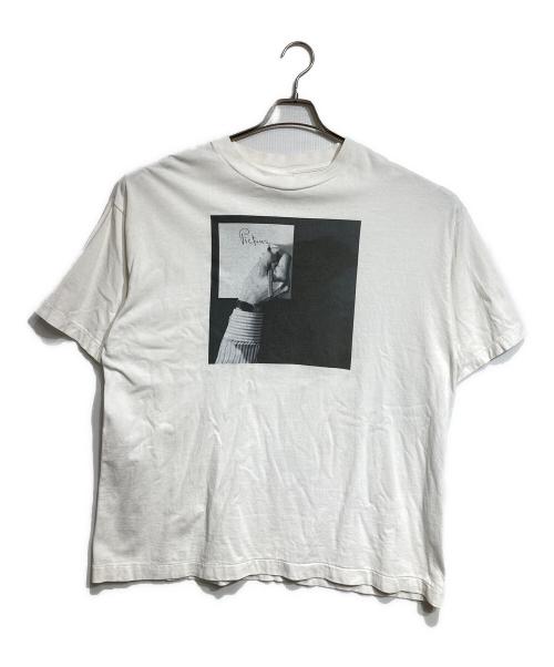 SAINT MICHAEL（セントマイケル）SAINT MICHAEL (セントマイケル) MT SS TEE PICTURES WHITE/ショートスリーブピクチャーTシャツ ホワイト サイズ:XLの古着・服飾アイテム