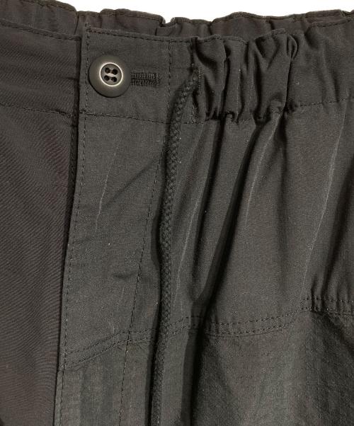 COMME des GARCONS HOMME（コムデギャルソン オム）COMME des GARCONS HOMME 綿ナイロンクロス×多素MIXカーゴパンツ/Cotton Nylon Cloth x Multi-Material Mix Cargo Pants ブラック×グレー サイズ:Sの古着・服飾アイテム