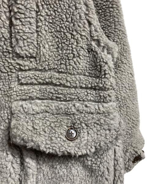 WOOLRICH（ウールリッチ）WOOLRICH (ウールリッチ) ボアフリースマウンテンジャケット/Boa fleece mountain jacket グレー サイズ:XSの古着・服飾アイテム