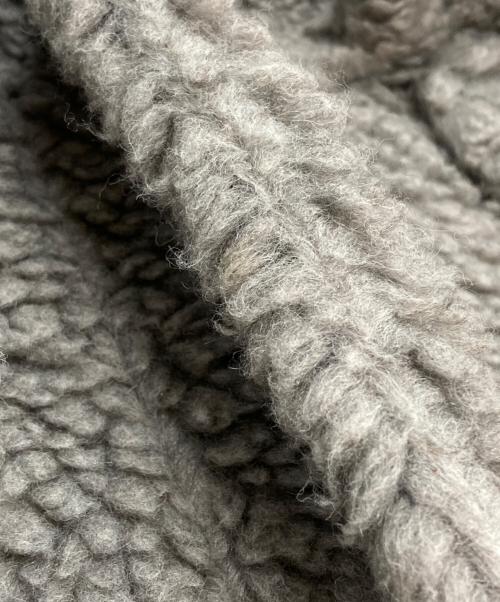 WOOLRICH（ウールリッチ）WOOLRICH (ウールリッチ) ボアフリースマウンテンジャケット/Boa fleece mountain jacket グレー サイズ:XSの古着・服飾アイテム