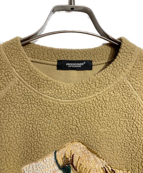 UNDERCOVER（アンダーカバー）UNDERCOVER (アンダーカバー) HAPPYビジューハンドボアスウェット/Bijou & Boa Sweatshirt with 