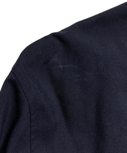 MARNI（マルニ）MARNI (マルニ) トロピカルウールステッチシャツ/Tropical Wool Stitched Shirt  ネイビー サイズ:48の古着・服飾アイテム